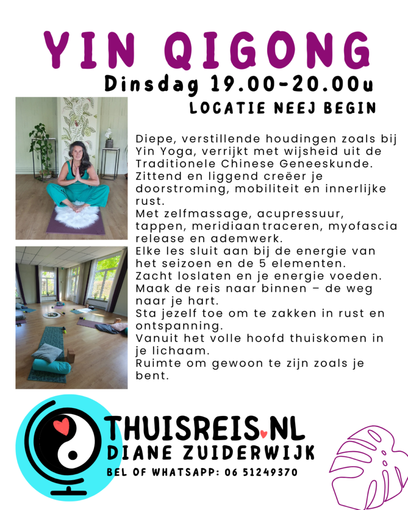 Thuisreis Yin Qigong | Yin Yoga
